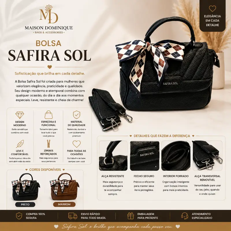 Bolsa Safira Sol - Imagem 2